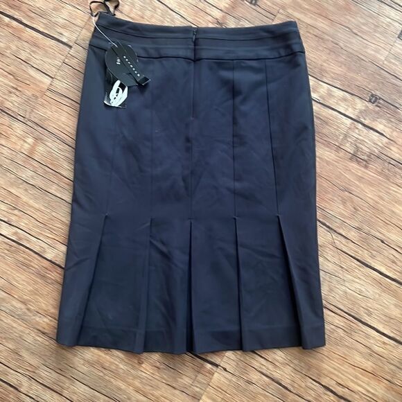 Navy Blue Nine West Size 2 Petite Pencil Skirt - Picture 2 of 4